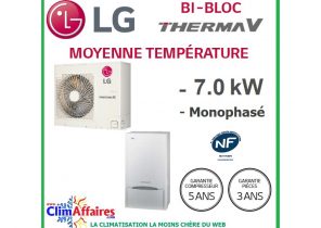 Pompe à chaleur air eau grand froid