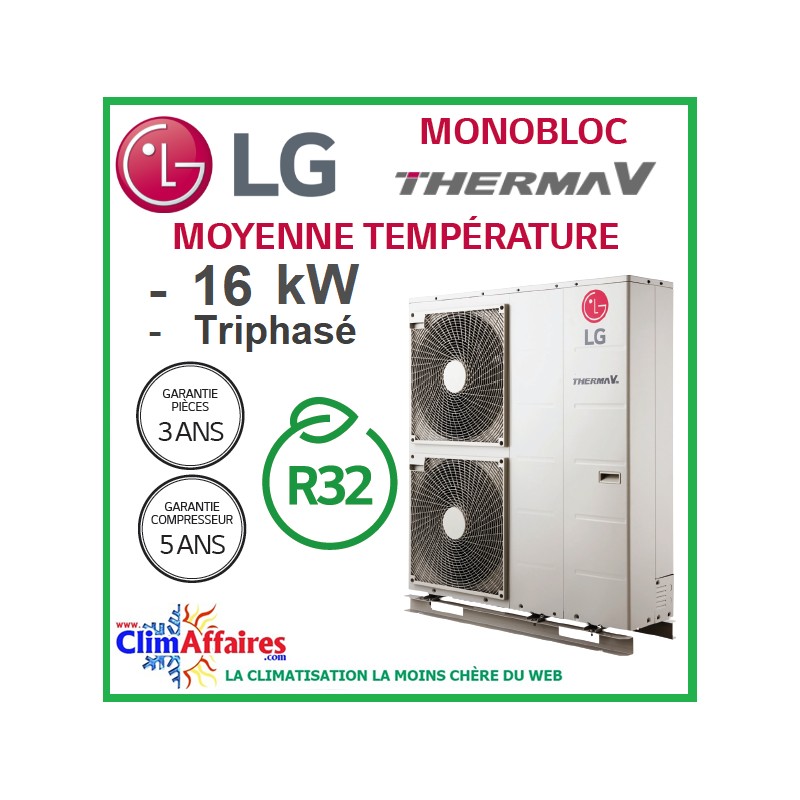Pompe a chaleur 3 pieces