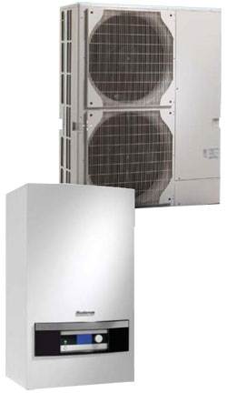 Pompe a chaleur buderus air-eau
