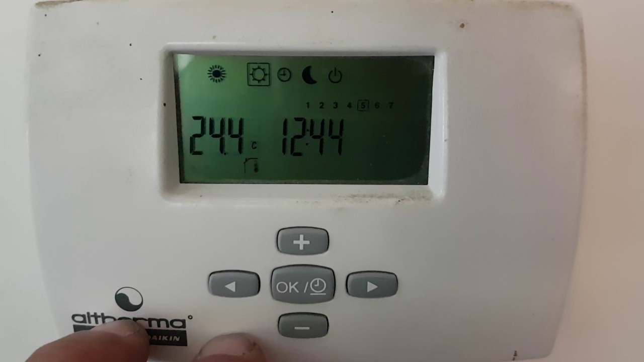 Thermostat daikin pompe a chaleur