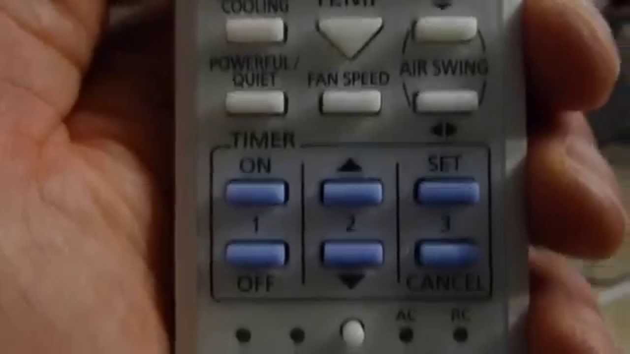 Comment regler pompe a chaleur panasonic
