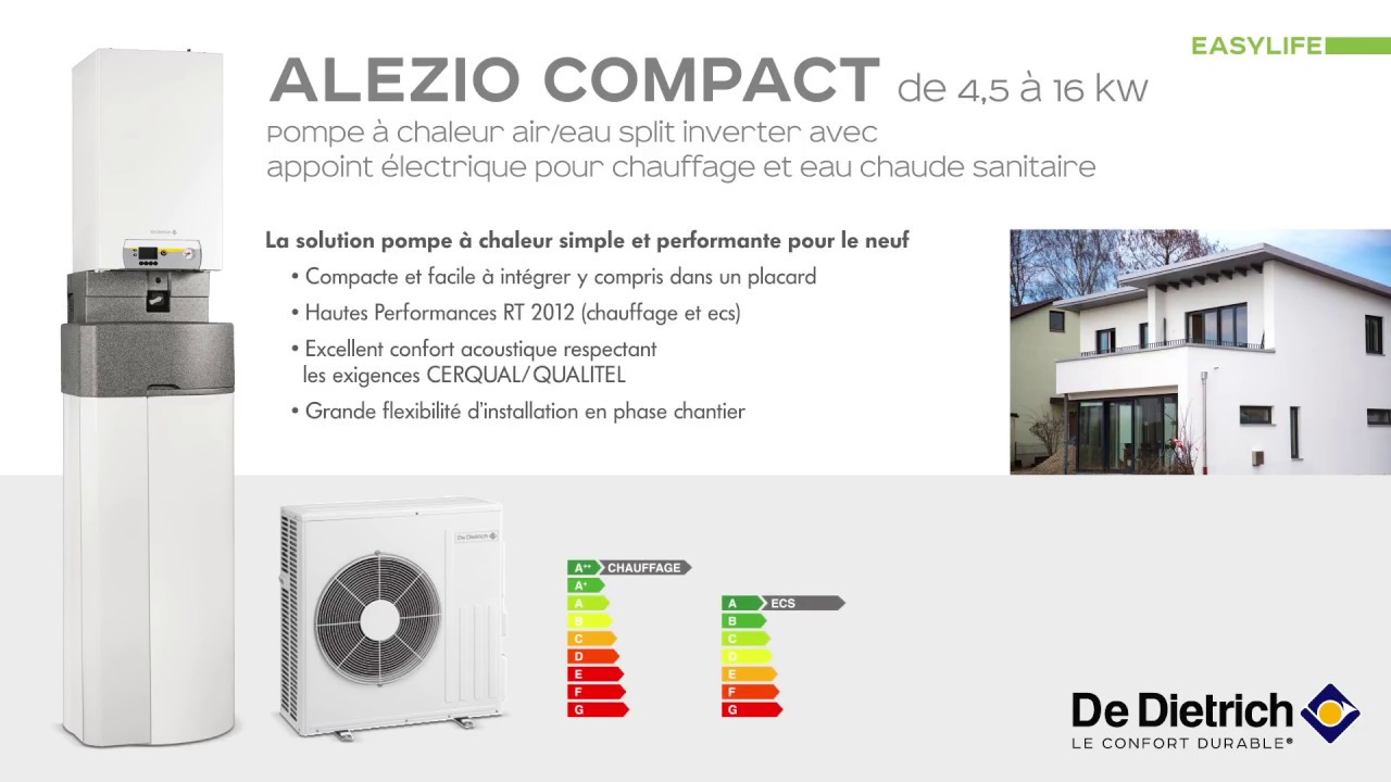 De dietrich pompe à chaleur