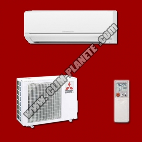 Pompe à chaleur air/air unité extérieure mono split msz hj50va mitsubishi 5000w
