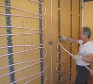 Radiateur basse temperature pour pompe a chaleur