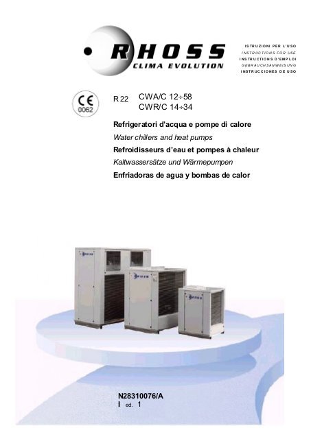 Pompe à chaleur rhoss