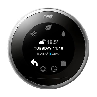 Thermostat nest et pompe à chaleur