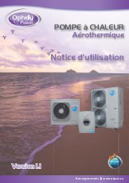 Notice pompe a chaleur airpac