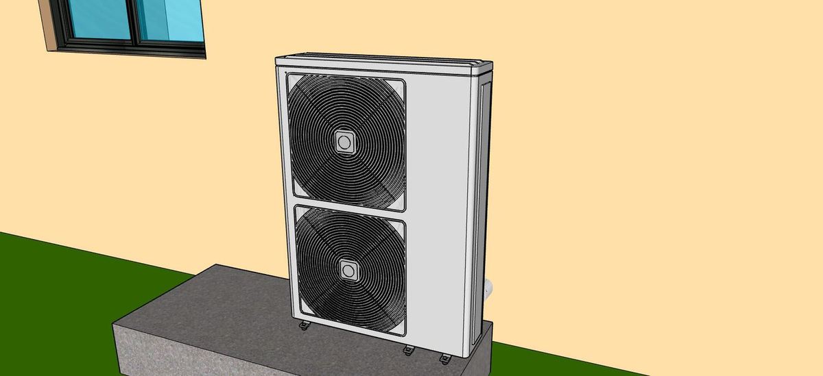 Alimentation electrique pompe a chaleur air eau