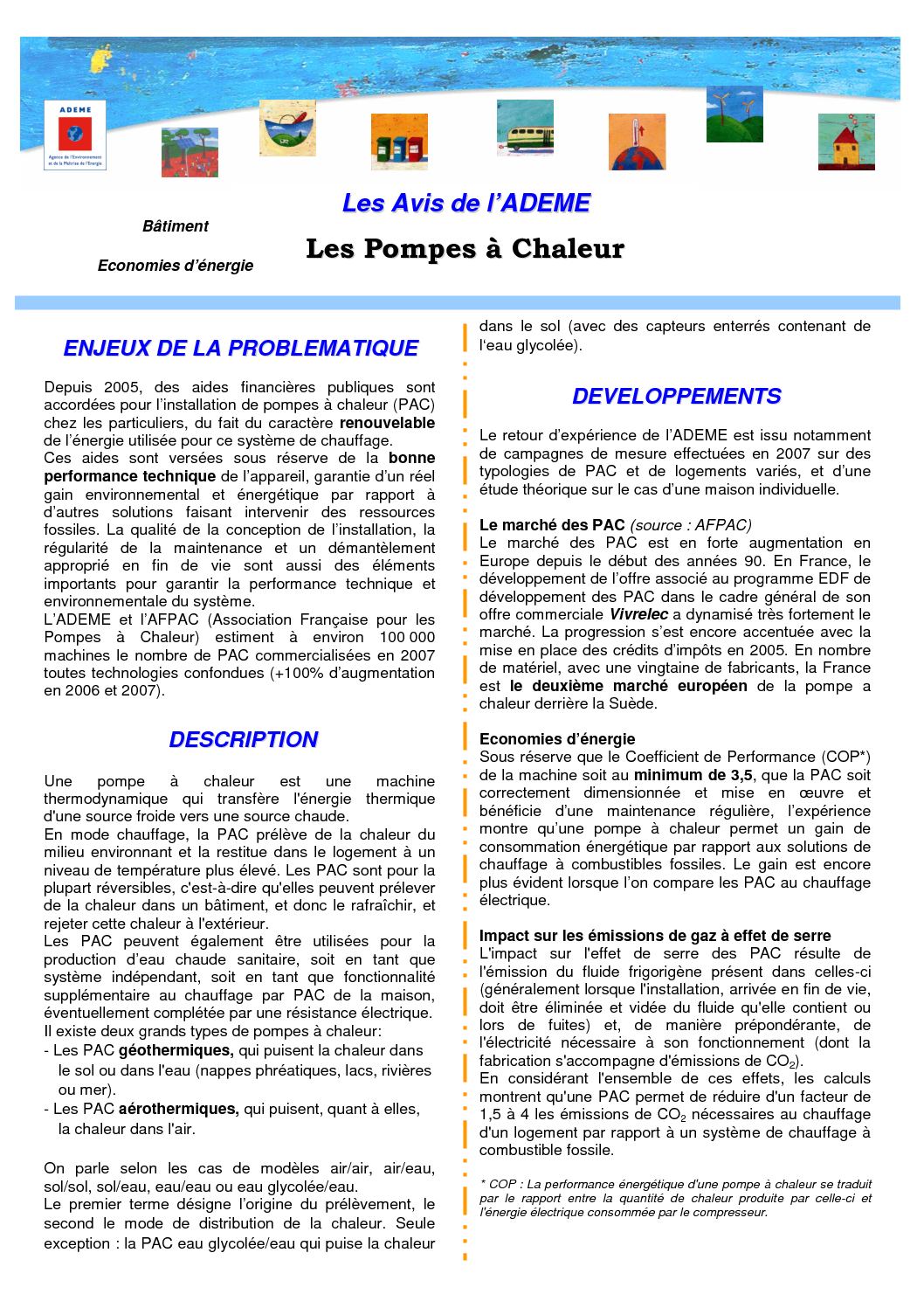 Retour d'experience pompe a chaleur