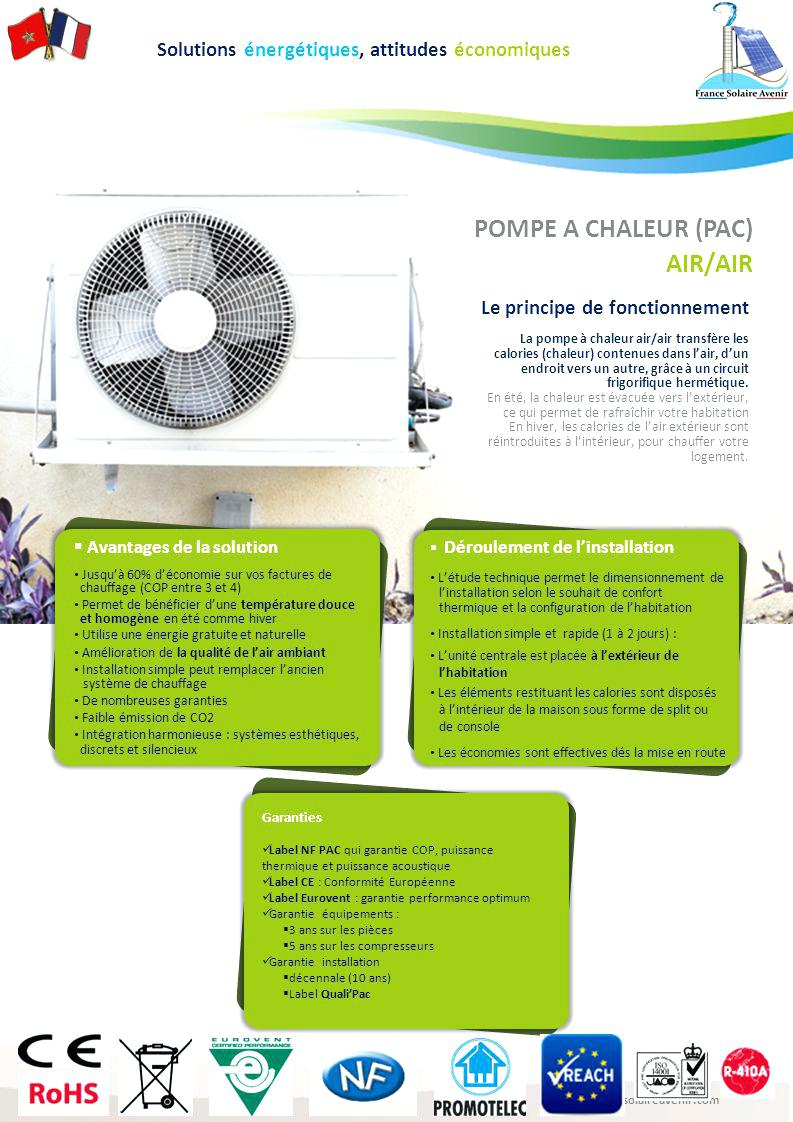 Avis economie pompe a chaleur