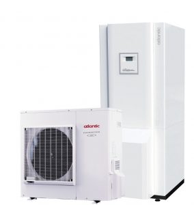 Pompe a chaleur et radiateur fonte