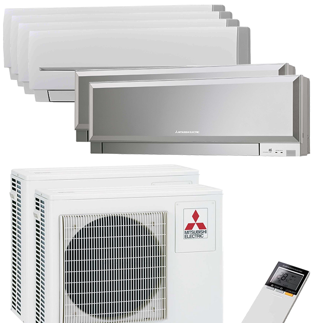 Pompe à chaleur air/air mitsubishi inverter