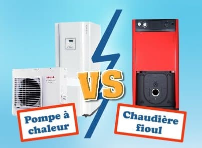 Pompe a chaleur pour remplacer chaudiere fioul