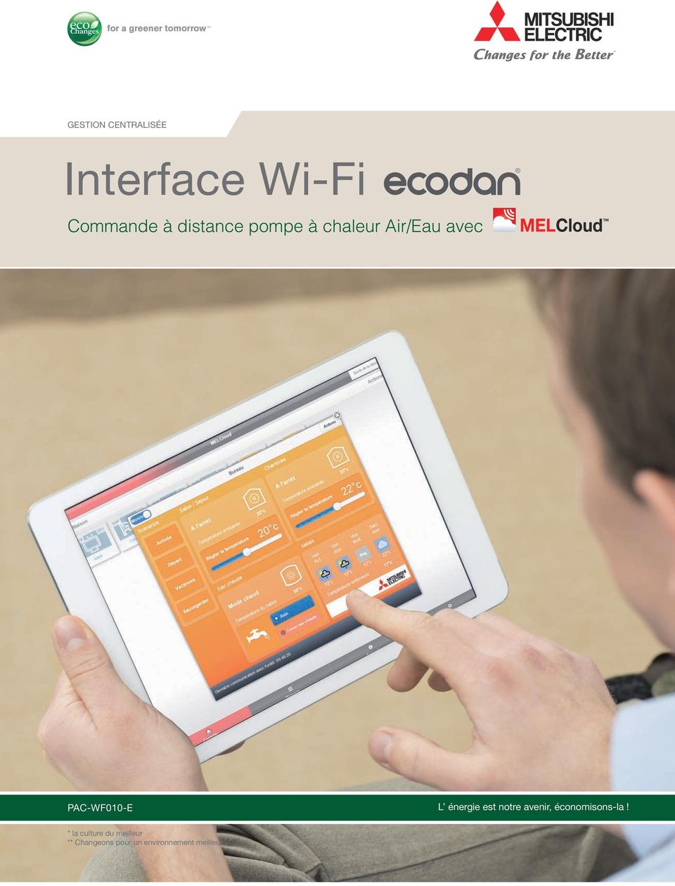 Commande a distance pompe a chaleur