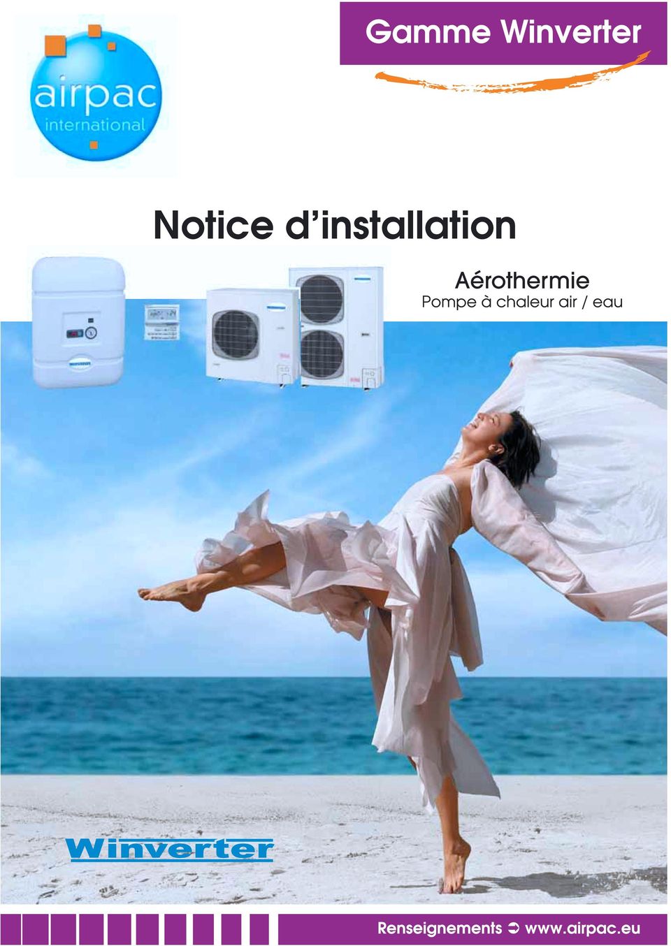 Pompe a chaleur air eau waterkotte