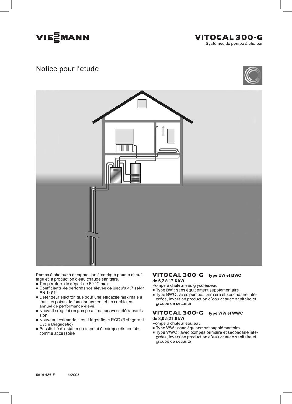 Efficacité maximale pompe à chaleur