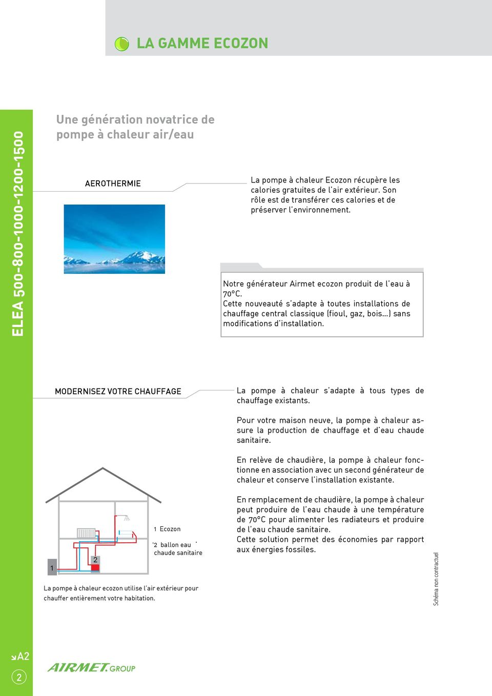 Pompe a chaleur airmet