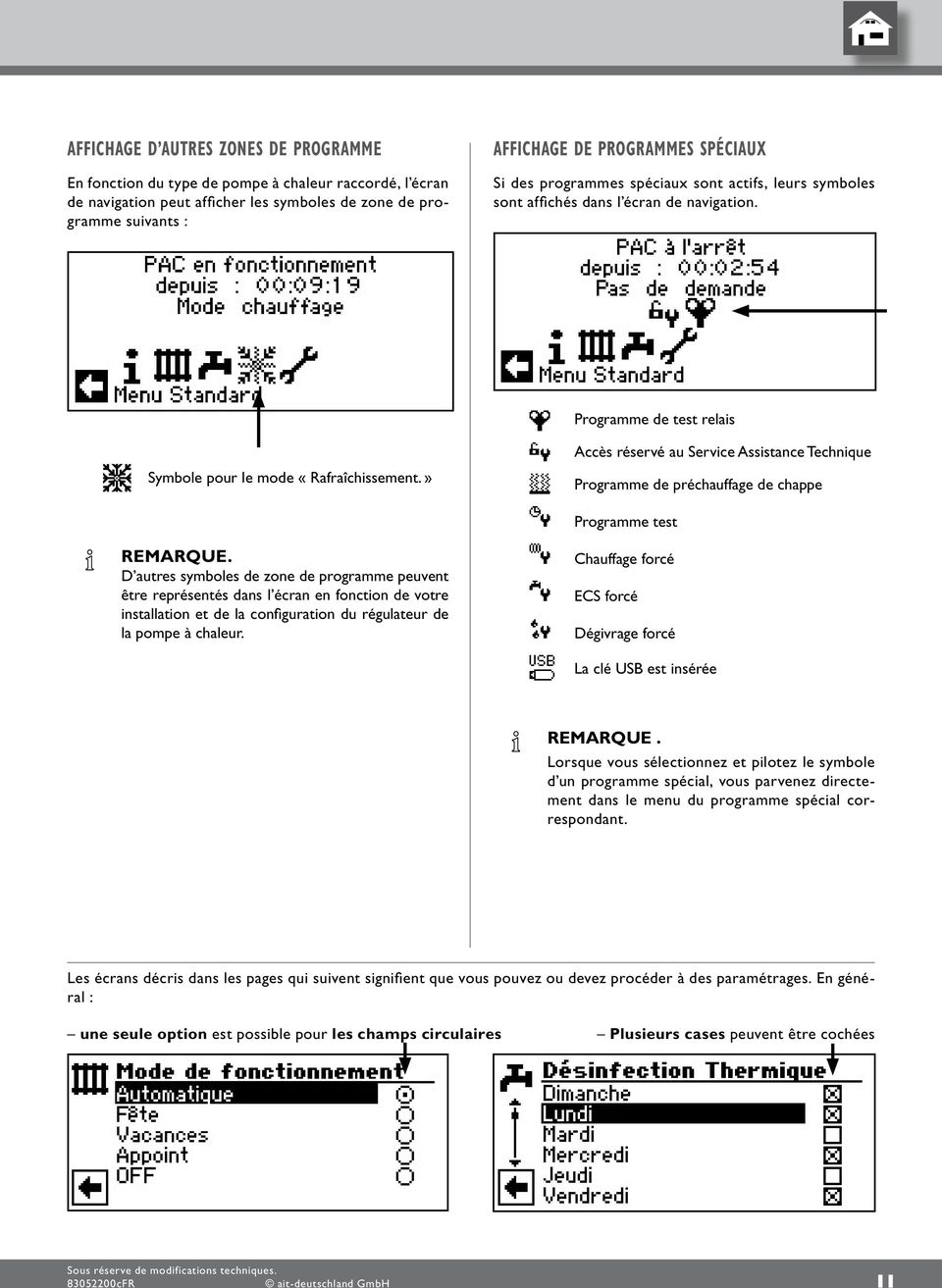Symbole de pompe a chaleur