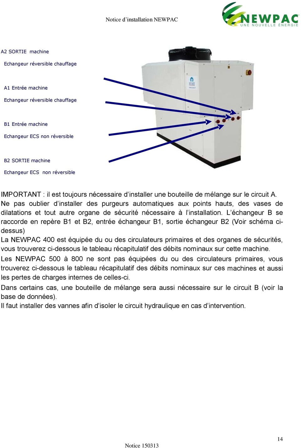 Pompe a chaleur ecee