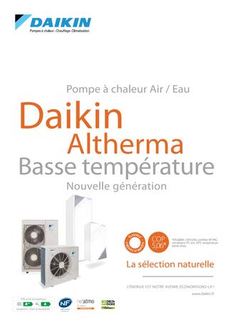 Pompe à chaleur daikin ehvz08s18cb3v