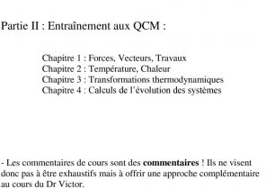 Qcm pompe à chaleur