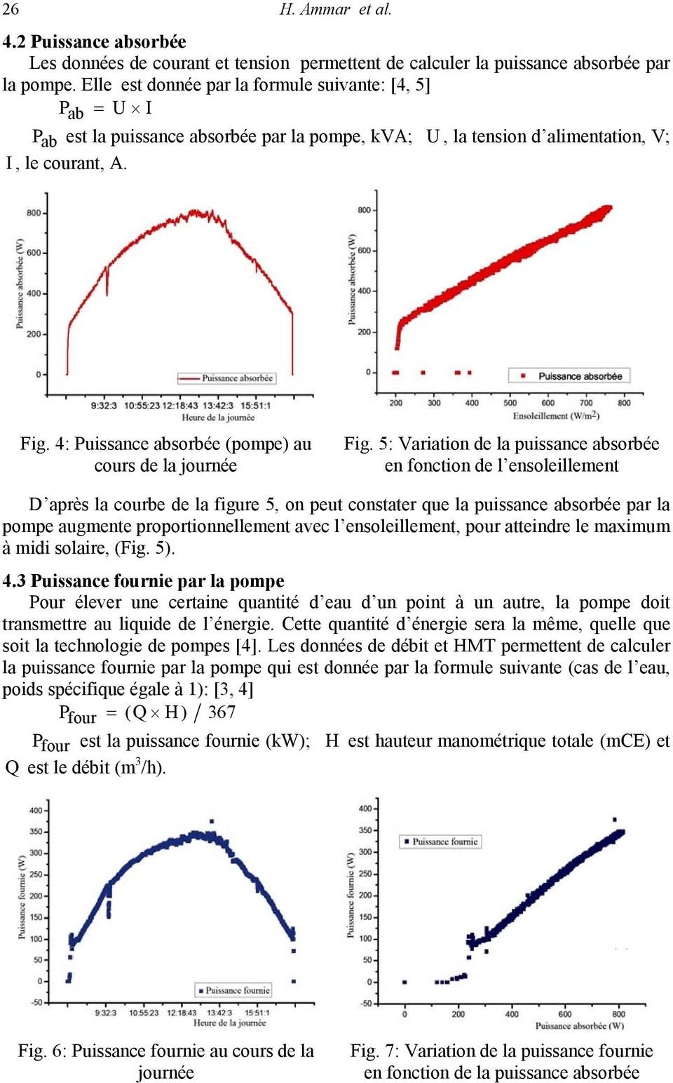 Calcul puissance absorbée pompe a chaleur