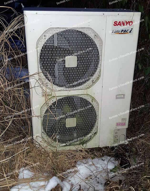 Compresseur pompe a chaleur sanyo