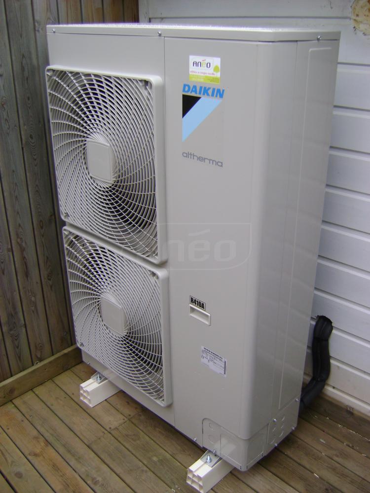 Prix d'une pompe a chaleur air eau daikin