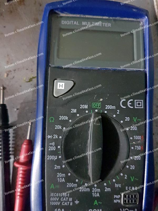 Pompe a chaleur daikin defaut u4