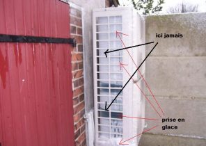 Pompe a chaleur daikin qui givre