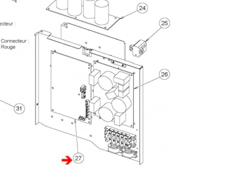 Platine regulation pompe a chaleur