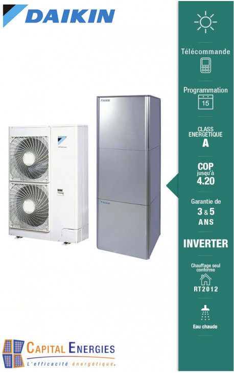 Pompe a chaleur daikin altherma 11kw