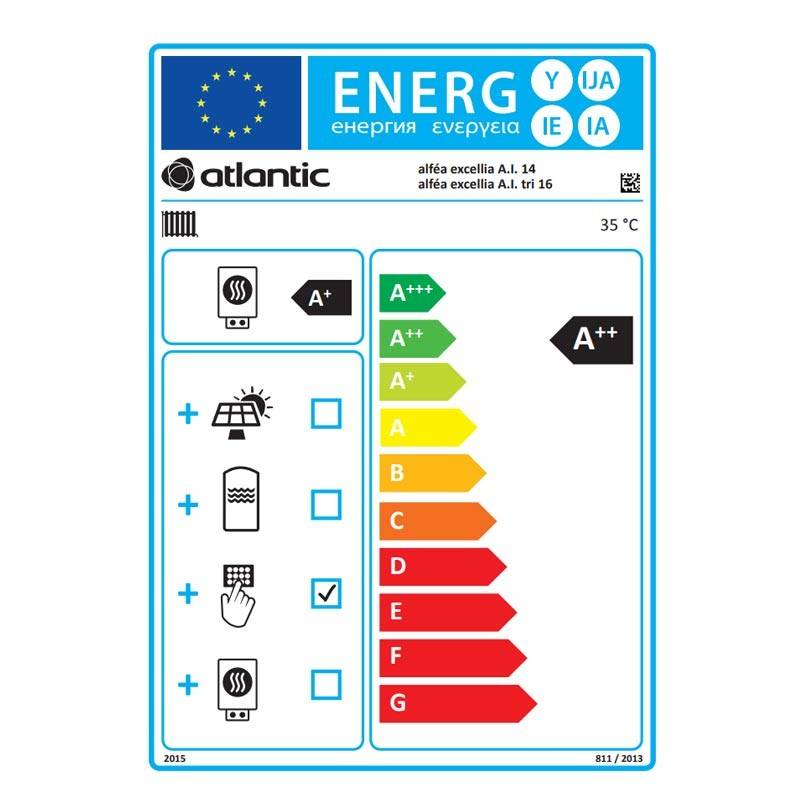 Pompe a chaleur atlantic alfea excellia tri 16
