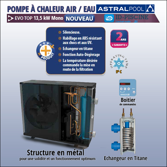 Avis pompe à chaleur astral