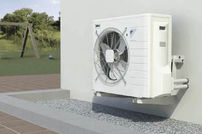 Pompe a chaleur et radiateur fonte