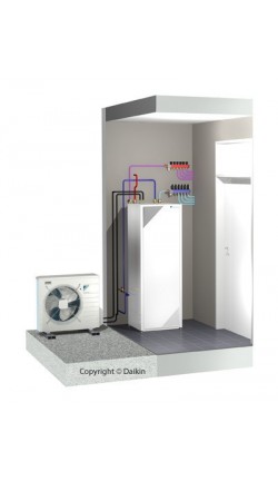 Pompe à chaleur eau eau daikin