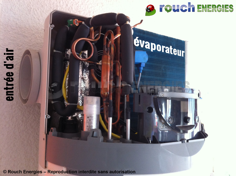 Ballon thermodynamique ou pompe a chaleur