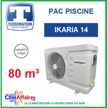 Pompe a chaleur pour piscine 80m3