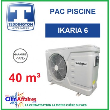 Pompe a chaleur piscine cop 6