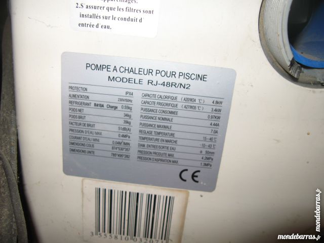 Pompe a chaleur cristaline