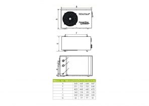Pompe à chaleur clivet 7kw