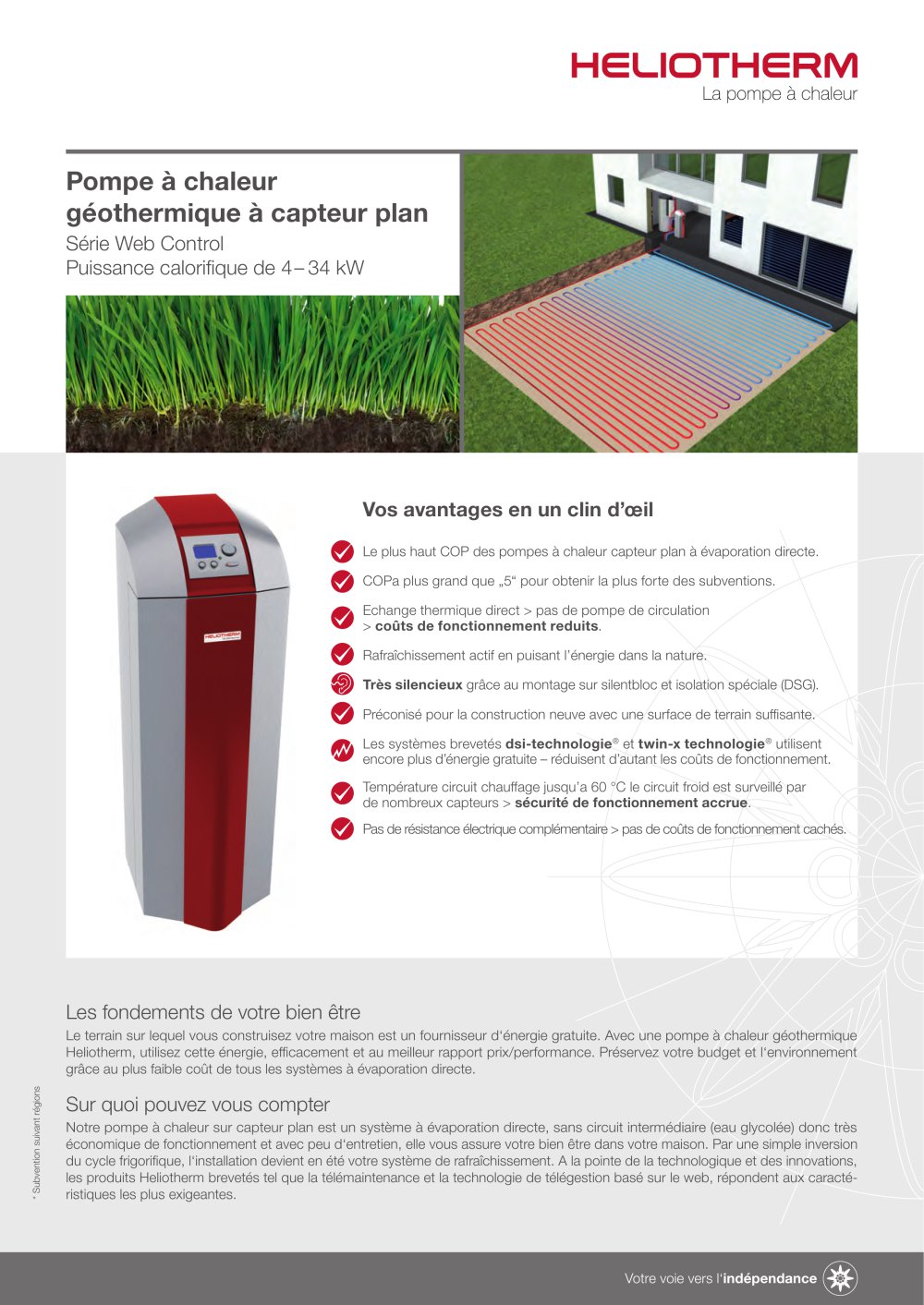 Direct environnement pompe a chaleur