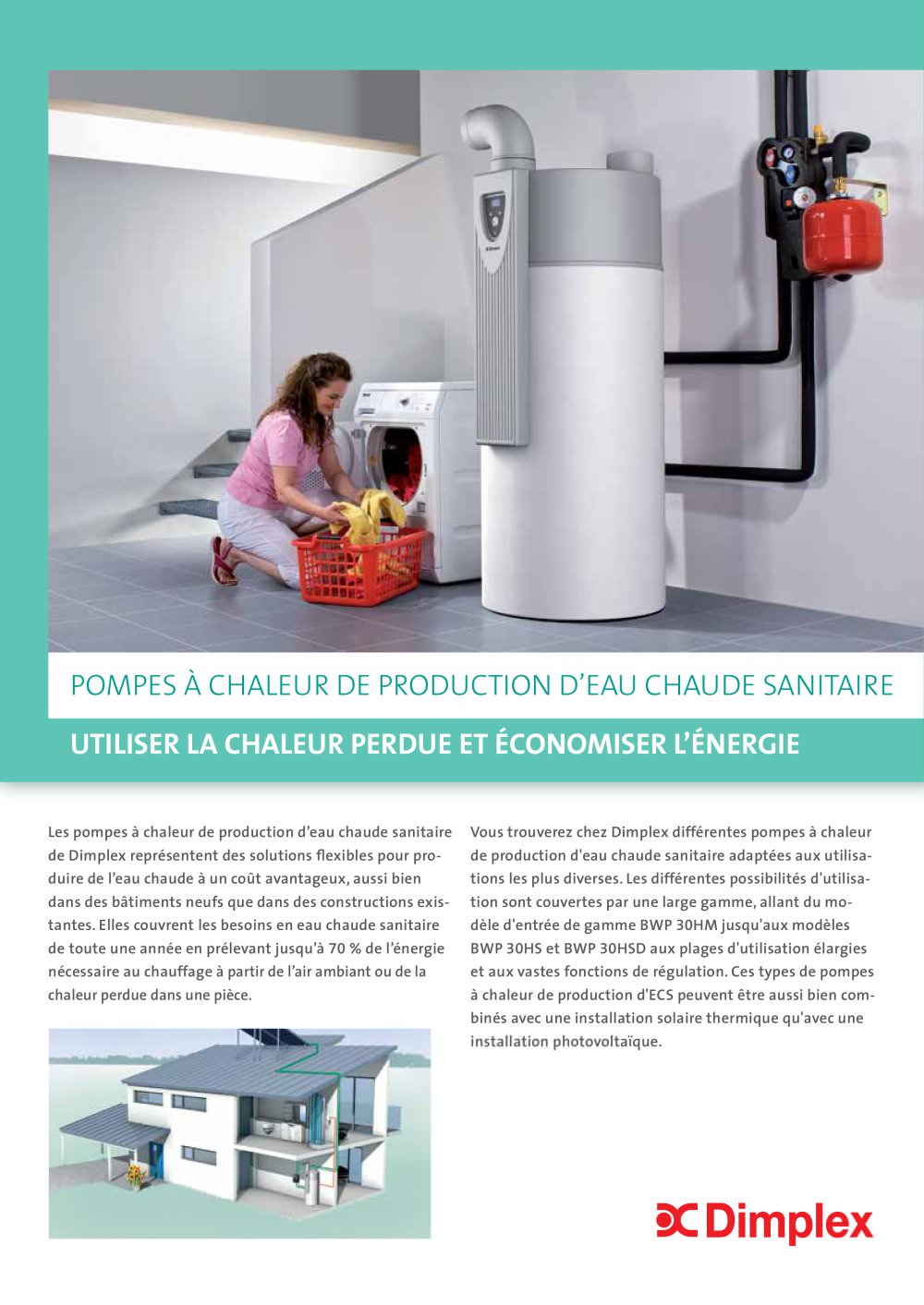 Production d'eau chaude par pompe à chaleur