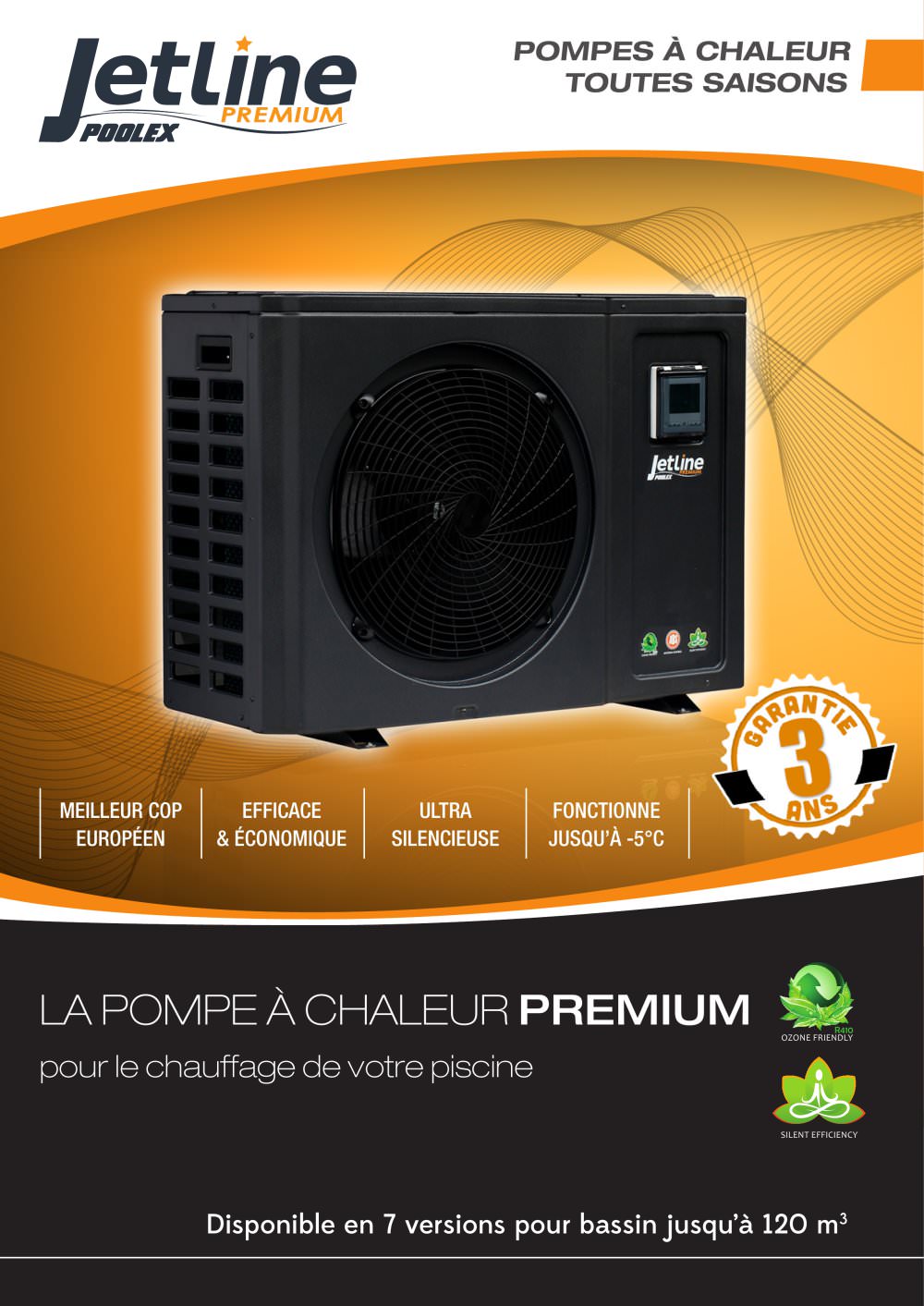 Pompe a chaleur jetline 90