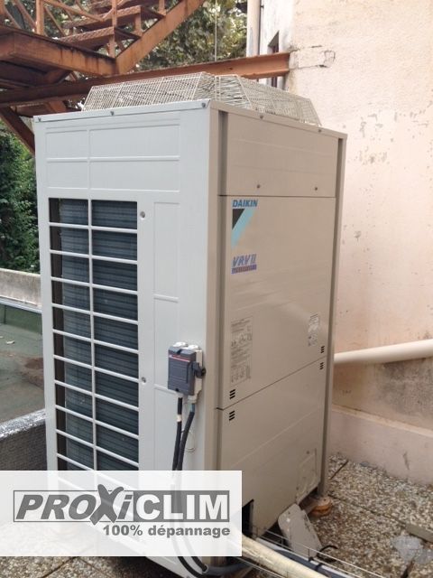 Fuite de gaz sur pompe a chaleur daikin