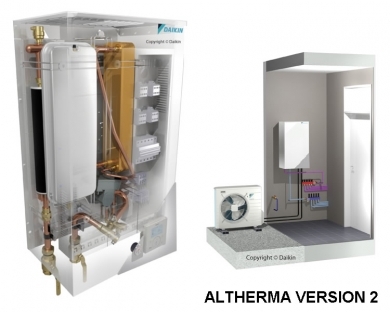 Pression d'eau pompe a chaleur daikin