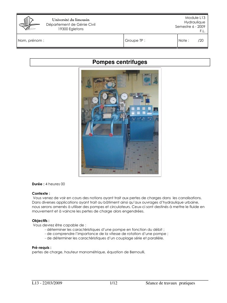 Tp pompe à chaleur pdf