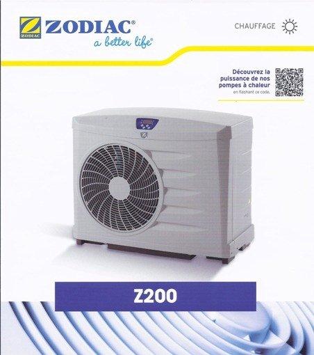 Pompe a chaleur zodiac z200