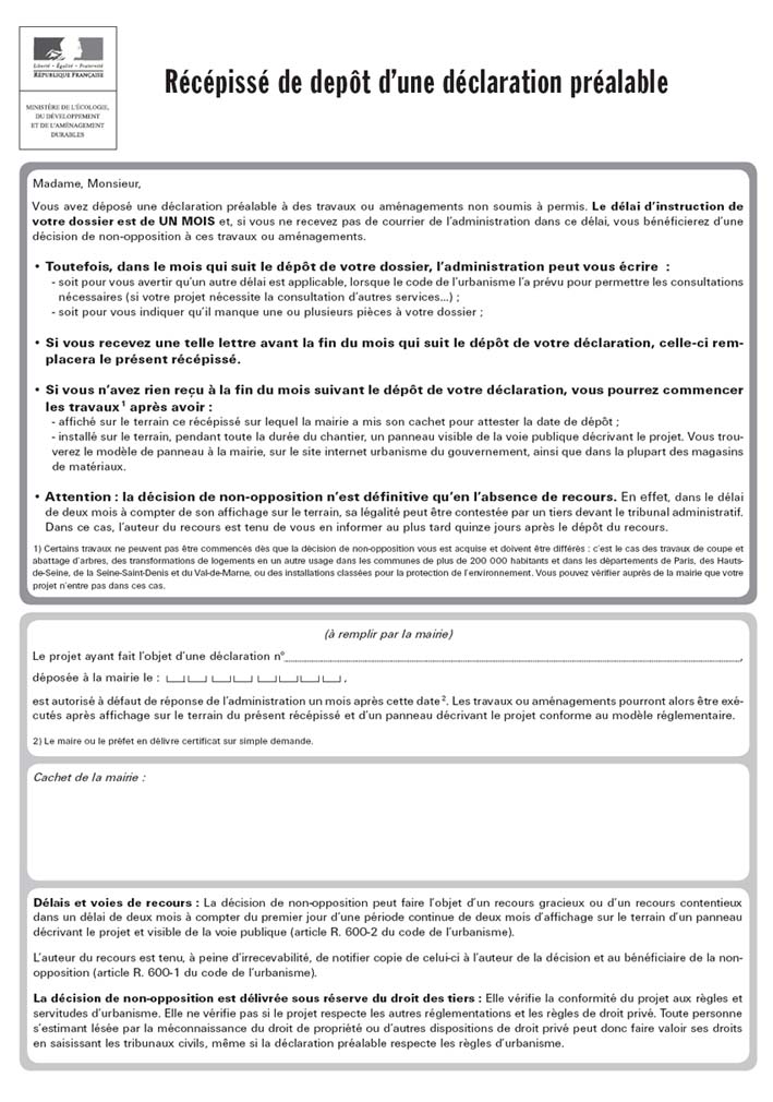 Declaration pompe a chaleur