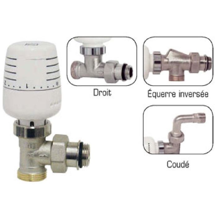 Pompe a chaleur et robinet thermostatique